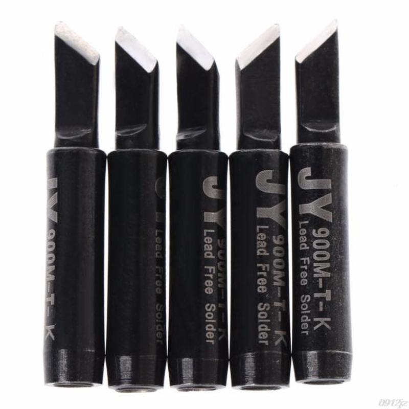 5 Pcs Lead Free Solder Soldering Tip 900M-T-K Saike 936 852d