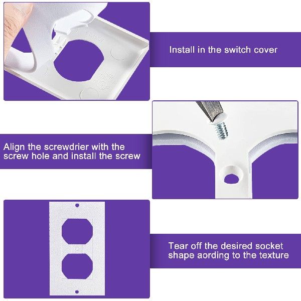 Outlet Insulation Gasket Wall Plate Foam Gasket Pads