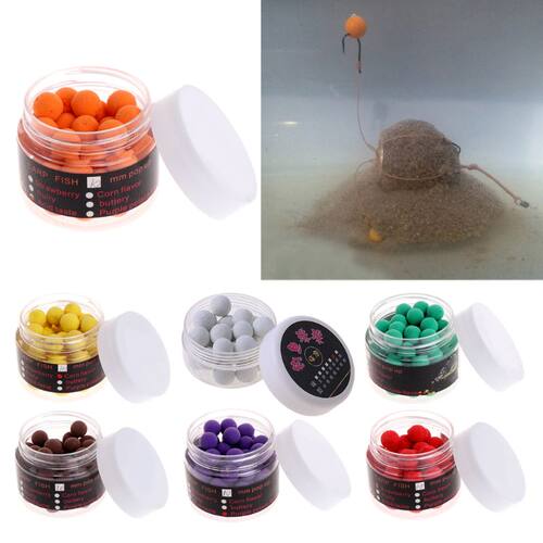 极速1 Box Carp Floating Fishing Lure Artificial Baits Beads