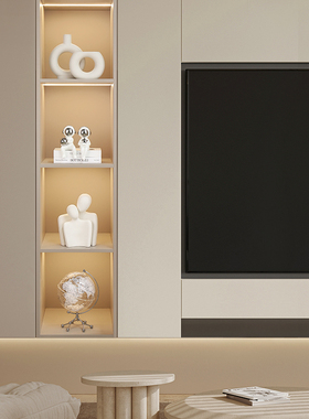 现代轻奢客厅电视酒柜装饰品摆件高档大气家居玄关餐边柜书柜摆设