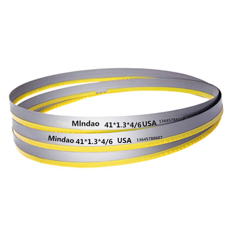 新品钢铁钢筋切割4240/4r232带锯床机用M42双金属锯条型号34*4320