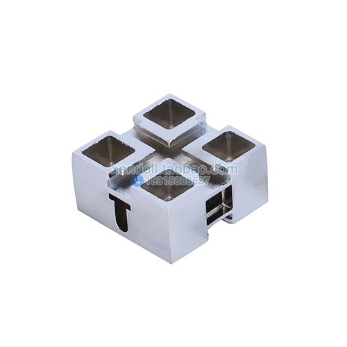先导微型金属机床中间块W006 连接块W005机床小配件