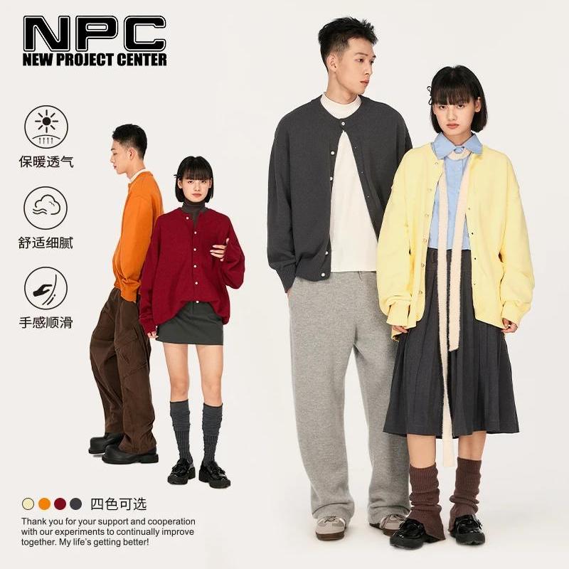 毛衣npc无袖针织衫毛衣
