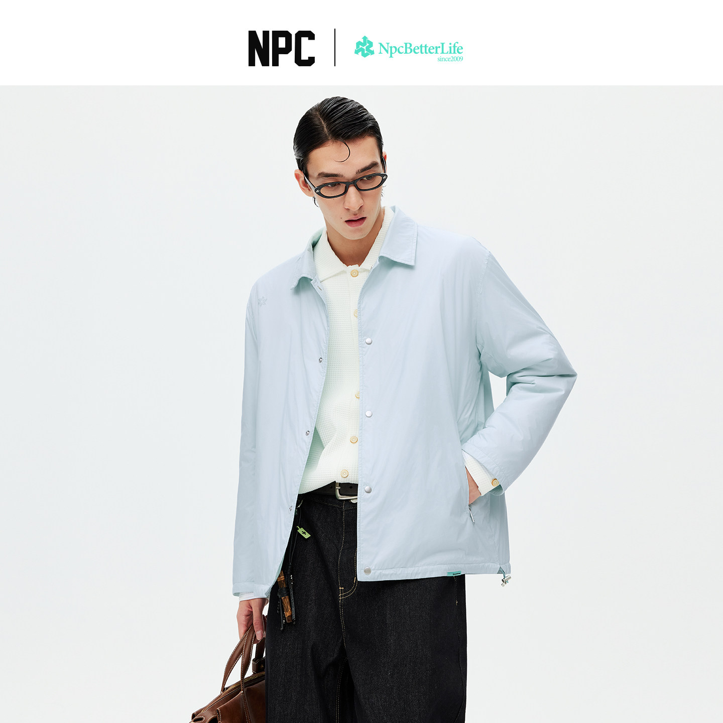 NPC潮牌外套发热棉保暖夹克户外休闲轻便男款官方正品假一赔十