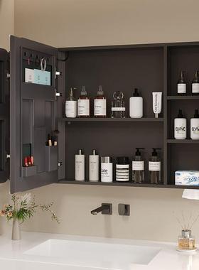 圆弧普通室镜10031163柜太空铝独墙式单卫生间智能浴美妆收挂纳架