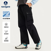 子爆款 Navigare意大利小帆船童装 2026年春季 现款 男童休闲工装 裤