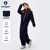 子两件套2026春秋新款 Navigare意大利小帆船女童套装 卫衣外套裤