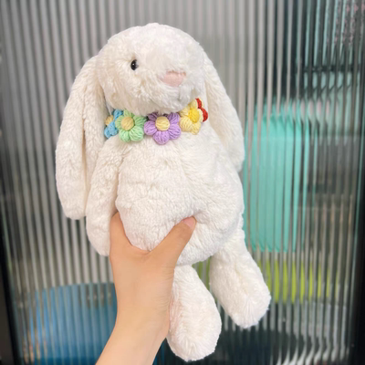 企鹅邦尼兔巴塞罗那熊玩偶花环