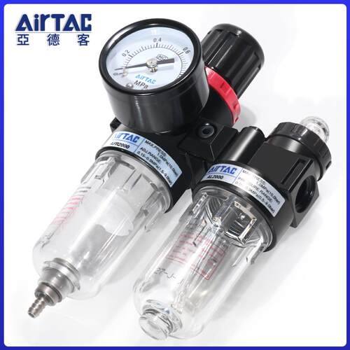 亚德客AFC2000油水分离器气源处理器气动空气调压过滤器AC15001