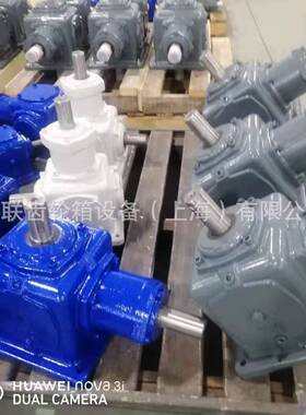 T61-:1-1-T6-1:1-1L转R-B换向器十字T型向箱齿轮箱减速机直转角向
