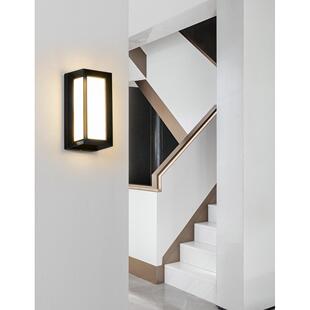 户外壁灯亚克墅力led水现外代简约室花园别防防潮壁灯K楼梯过道灯