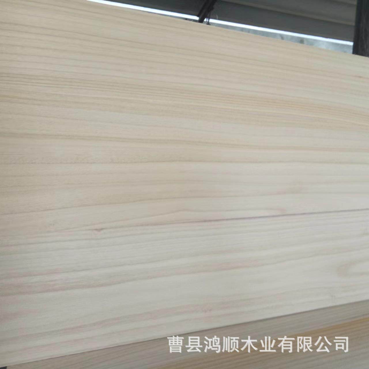 桐木木双A无结疤板桌实面床板板YKI桐木家具板不易劈裂桐木拼原木