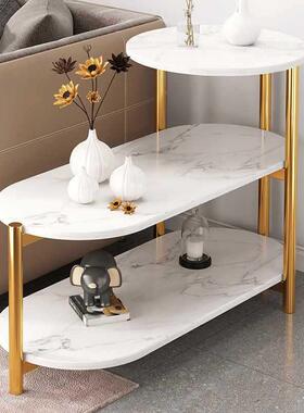 轻奢茶沙发边几边柜创床意小方桌小简约置F87795HJ物架卧室小几户