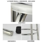 家批加台厚全锈钢凳DFO子304用高吧流水线工厂车间实验小矮凳子不