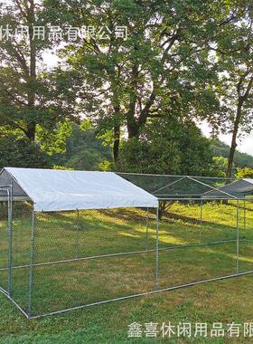 舍/架鸡笼子户外养殖棚全骨挡套风防雨简易棚搭建8x3米厂MYU鸡家