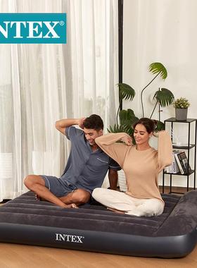 ntex641外42户野营便绒72819携i充气家用单人双人充垫植轻便内置