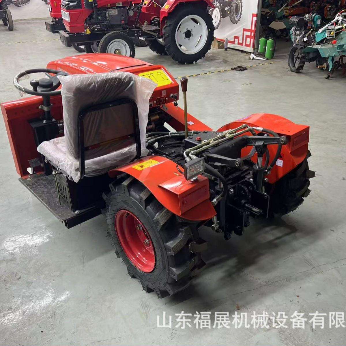低矮型拉机窄轮距轮拖拉机小776型果园旋拖四耕犁地机20-40马力