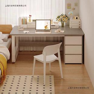 书桌式公学电脑桌GVY带抽屉写字桌卧室办桌椅组合学生习桌子工作
