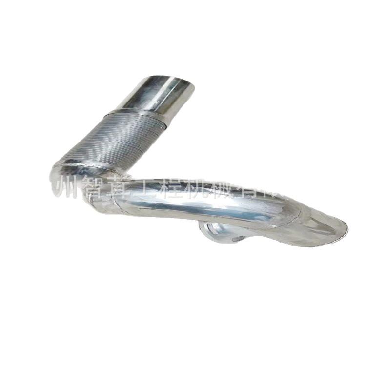 S2100OXD-2铺机软连接消声器波管摊排气筒纹连接管配件