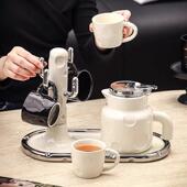 陶瓷WOM茶泡壶可过滤家花茶功壶茶水分离单壶茶器耐高温夫用沏茶