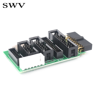 多功能转接板 支持jtag link v8 v9 ulink2  linkarm