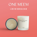 ONEMEEM独与香氛高级香薰蜡烛家用卧室持久留香木质香檀香木礼物