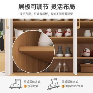 柜家用书房置物柜客厅落地现代简约G收纳储物柜简易多层靠墙书 鞋