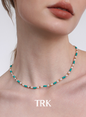 极光5A级淡水珍珠|轻奢小众项链