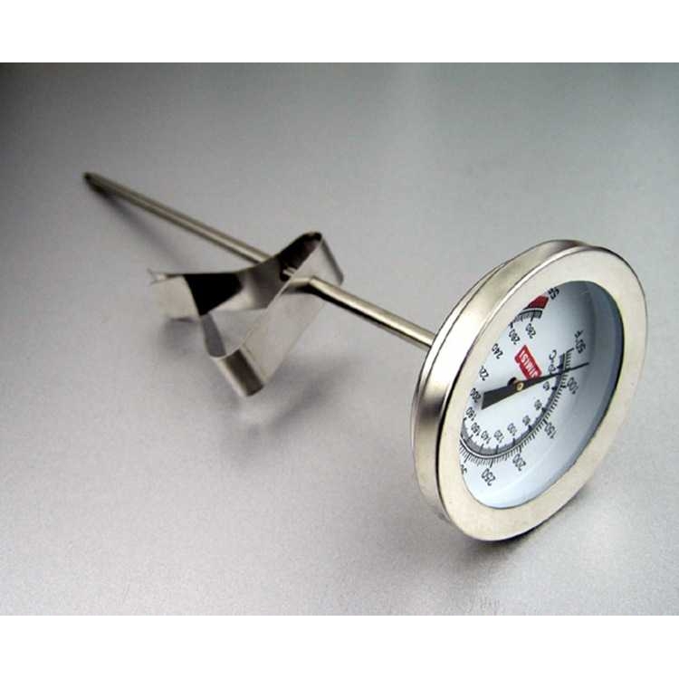 新款直销不锈钢油炸温度计 奶茶\咖啡\炸炉温度计\高温测试温度计