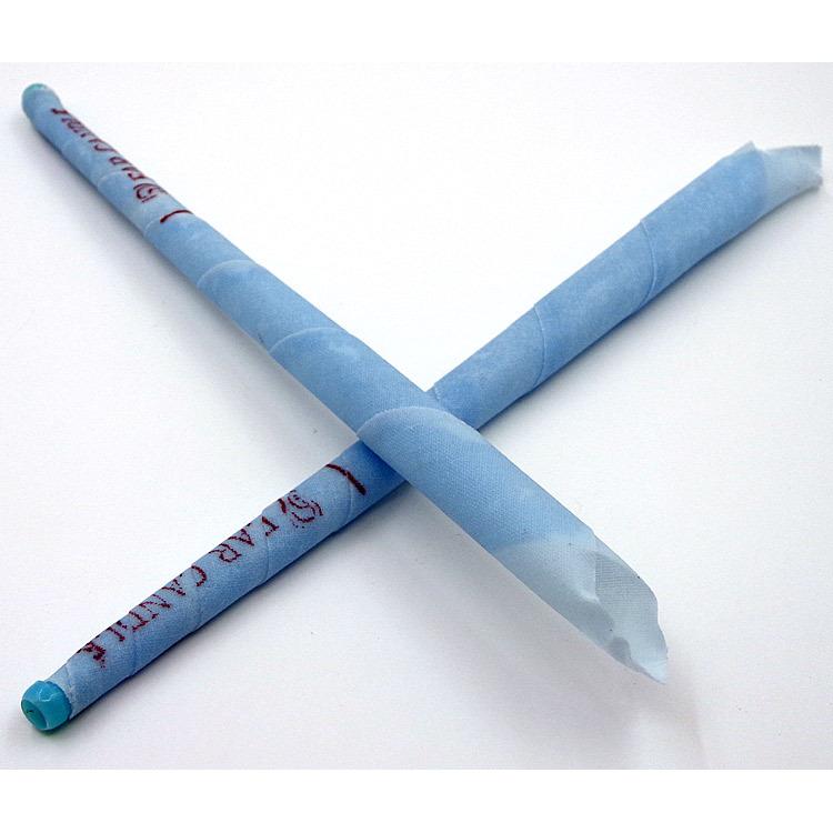 新款直销香薰耳烛温情迷迭香蓝色喇叭带塞耳部保养条温灸调li棒量