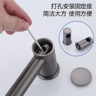 直销方杆圆杆升降杆淋浴器配件花洒支架浴室淋雨喷头底座可调 新款