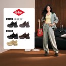 【孟子义同款】LeeCooper厚底老爹鞋女款加绒保暖轻便运动休闲鞋