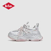 Cooper女鞋 运动休闲鞋 2026春季 Lee 新款 厚底老爹鞋 百搭增高潮鞋 子