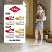 马上有钱 LeeCooper 红色德训鞋 女款 女2026春季 板鞋 k姐专属