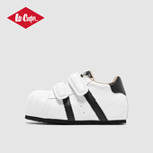 Cooper内增高德训鞋 女2026新款 小众设计感板鞋 Lee 魔术贴面包鞋