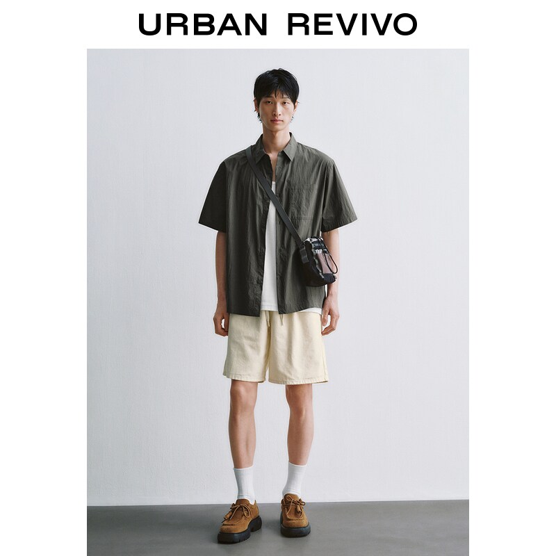 UR2026夏季新款男装纯色