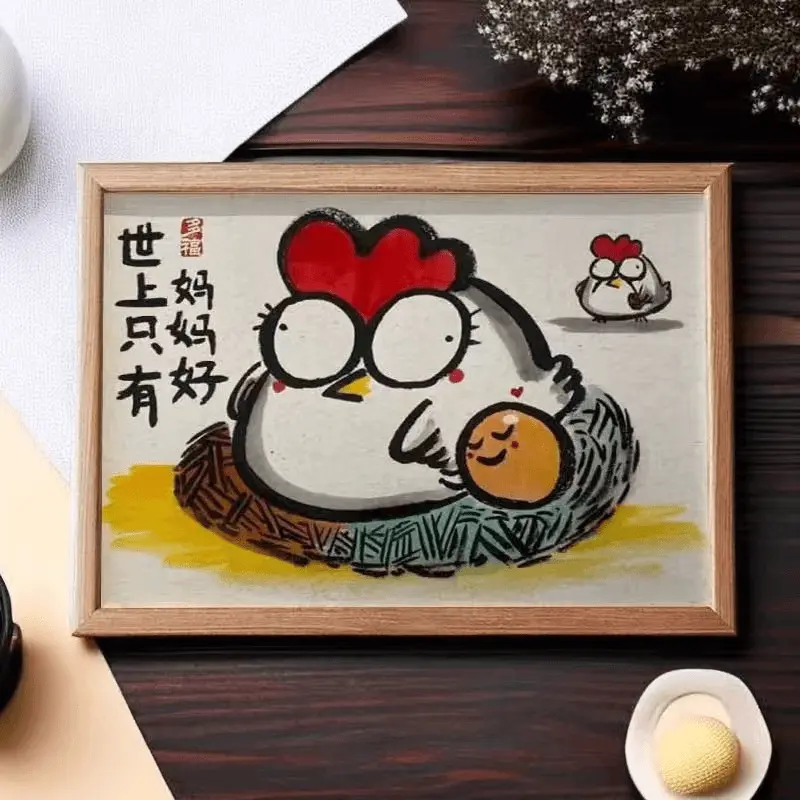 咕噜世上只有妈妈好搞笑挂画相框