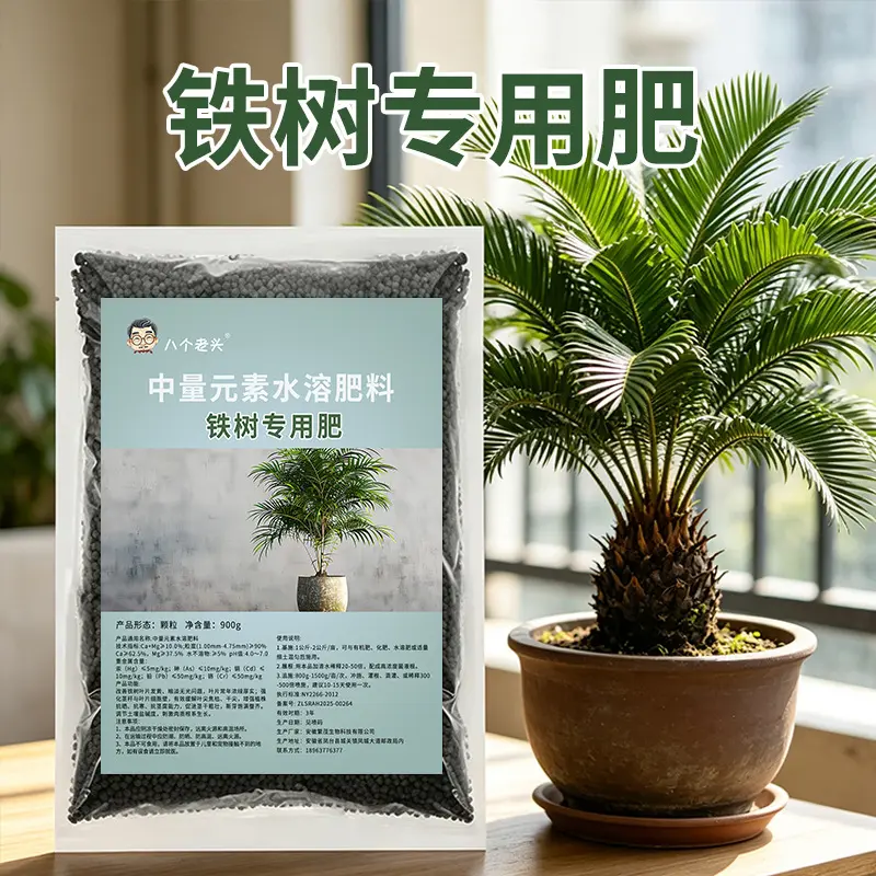 八个老头铁树专用肥防黄叶促生长