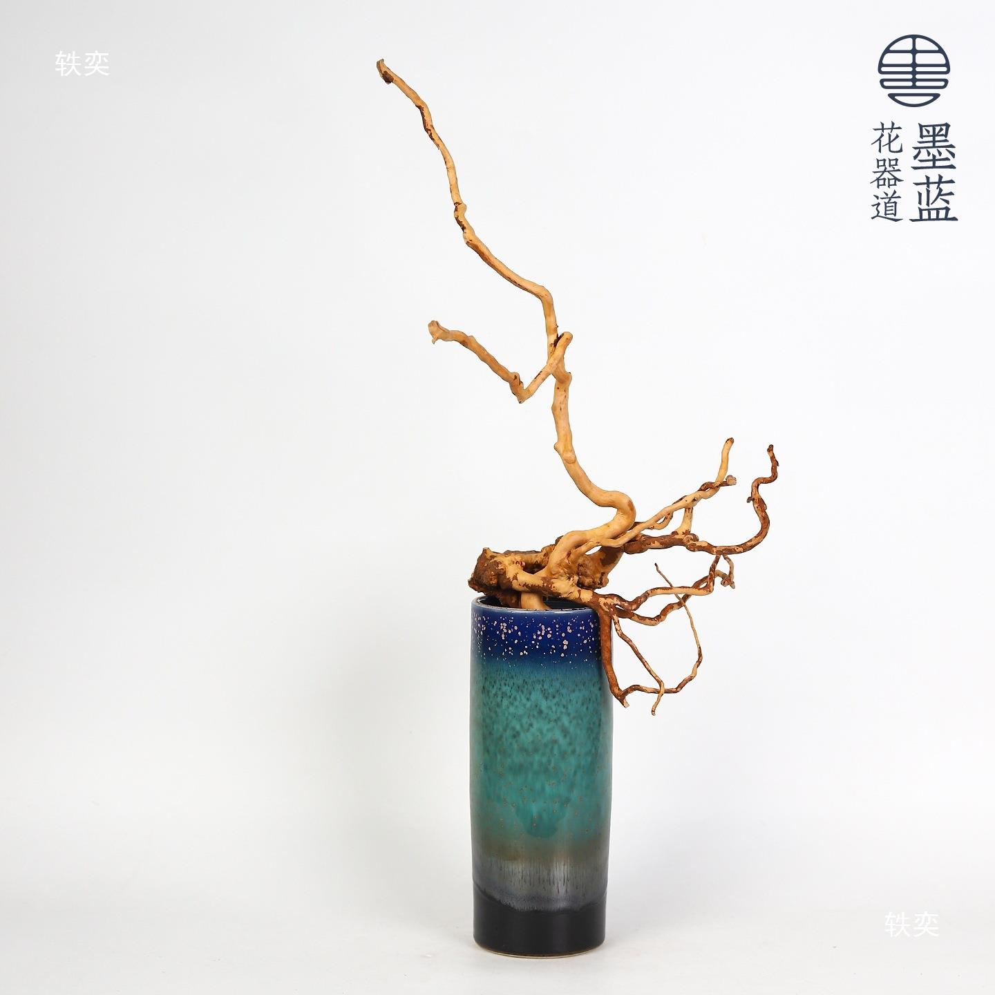 自然风化杜鹃垒枯木树根插10028527花造景木微景观鱼缸木根头雕摆