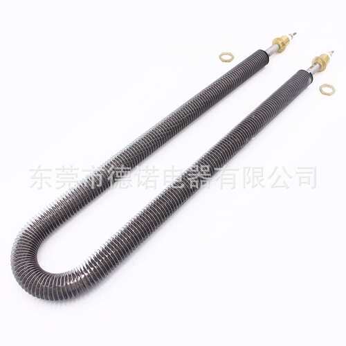 U型管散热干烧翅片片电热管烘干机片加热翅管烤箱烤炉片翅260发热