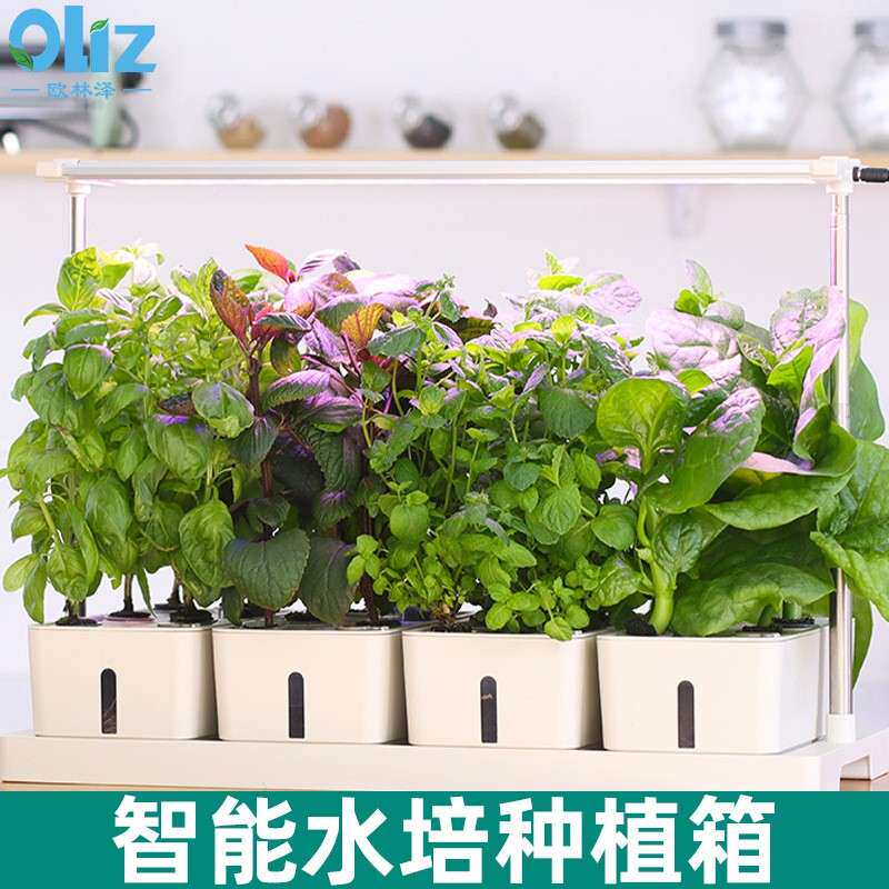 智能水蔬培菜种植机生长灯升现降种植箱无土货培植系统爆款育WJV