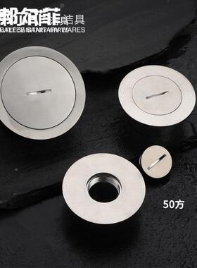 清口3扫4全不锈钢加0厚检修口国标地全密封堵头扫除鱼水BRV池下水