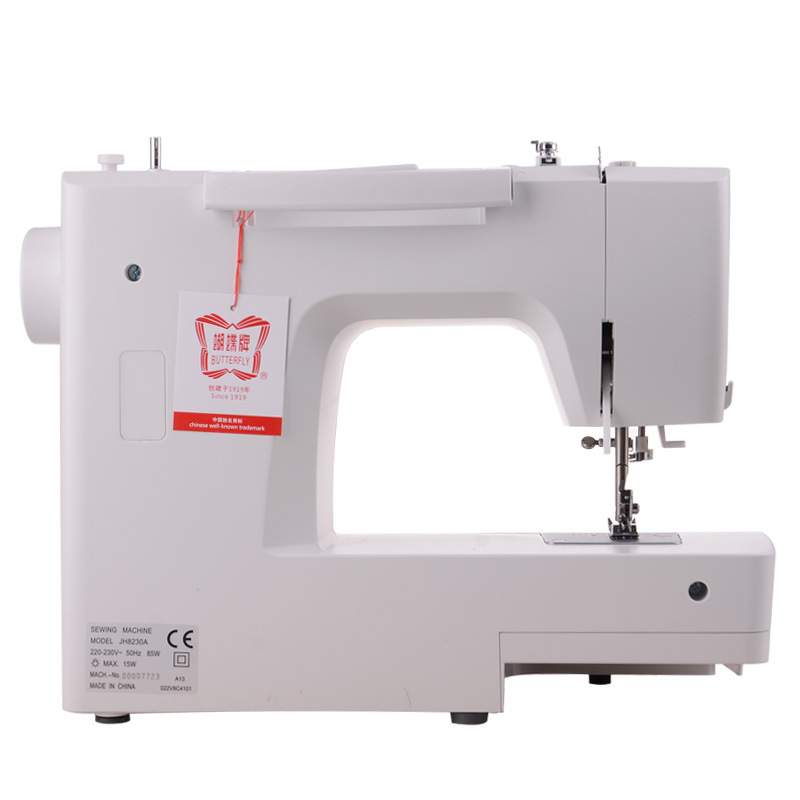 蝴蝶牌家用缝纫机JH8230A锁边吃厚8530电动多功能电动小型缝纫机