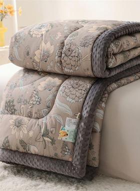 A秋类豆5豆被202新芯款四季通用薄夏被单人儿童MIP春款被子被可机