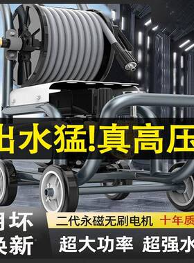 高压洗车220增V用水便AL100426携清机洗大功率家压水泵