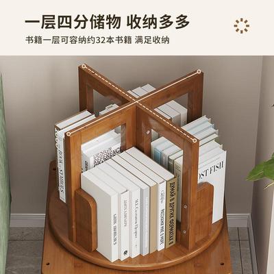 家儿童书可架多SSY功能置物架360度移用动旋转书柜读架收阅纳整理