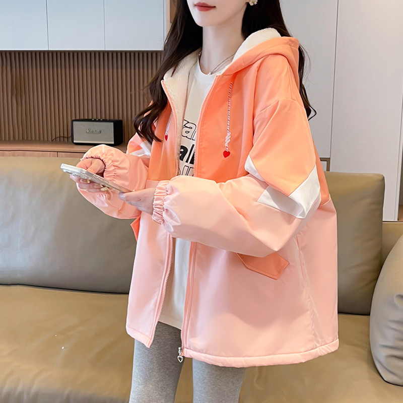 春季工装外套女春秋休闲百搭夹克少女风衣2025新款初中学生冲锋衣,女装/女士精品,短外套,淘宝优惠券,粉丝福利购,淘宝优惠卷