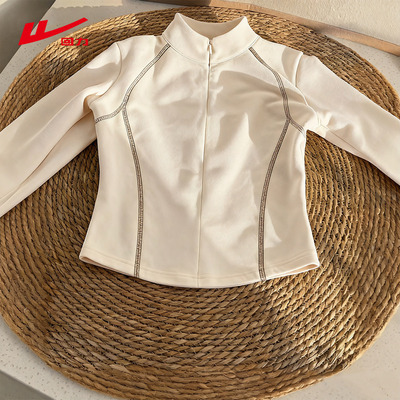 回力半高领打底衫女2025新款