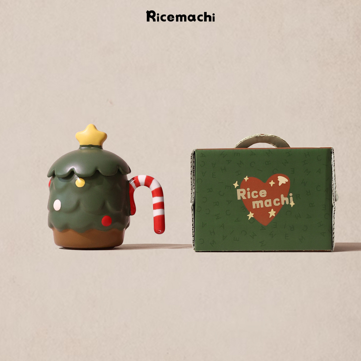 米糍圣诞杯子创意礼物桌面摆件装饰可爱家居陶瓷马克杯元旦礼物,餐饮具,马克杯,淘宝优惠券,粉丝福利购,淘宝优惠卷