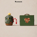 米糍圣诞杯子创意礼物桌面摆件装 饰可爱家居陶瓷马克杯圣诞节